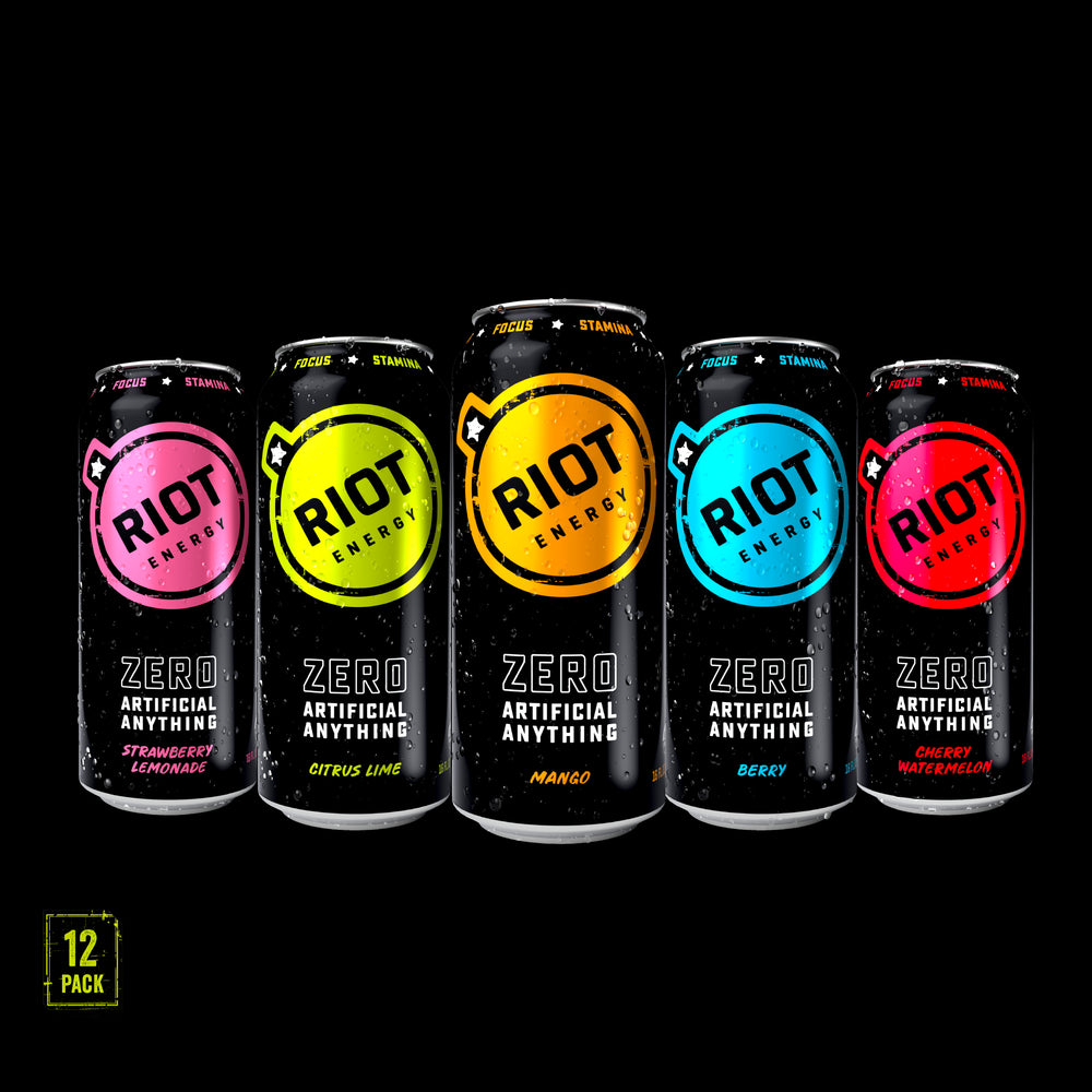 VARIETY RIOT 12-pack – RIOT Energy