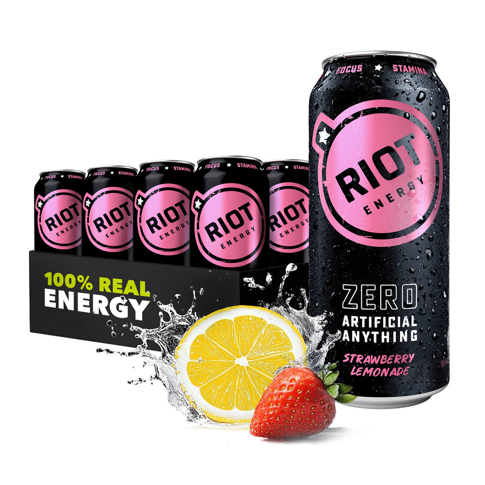 Spirits Riot STRAWBERRY LEMONADE RIOT – RIOT Energy